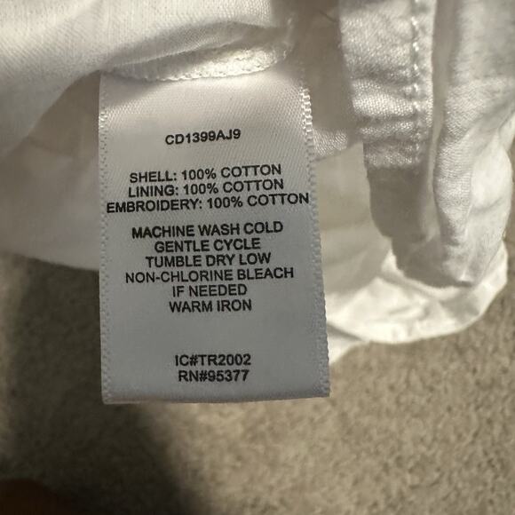 Sanctuary Revolve Love Story Heirloom Dress White SZ XS Sorority Rush Bridal EUC - Picture 7 of 12